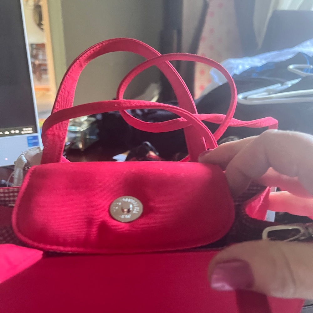 Vibrant Red Shoulder Bag
